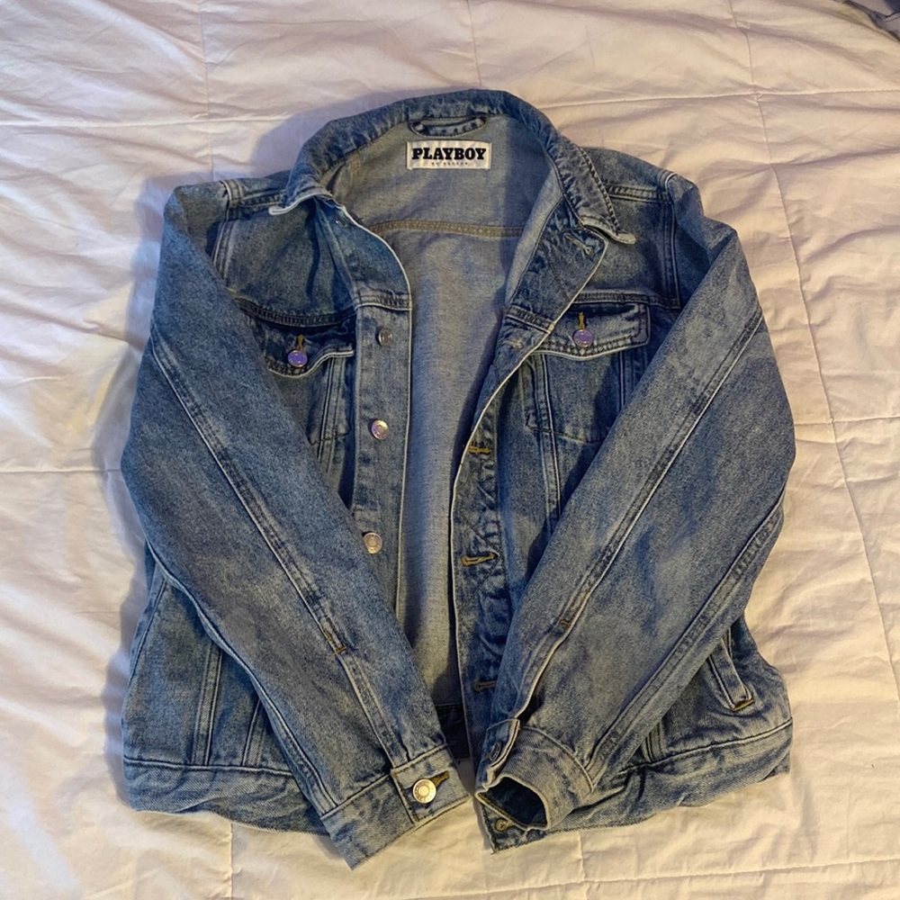 Small Playboy jean jacket
